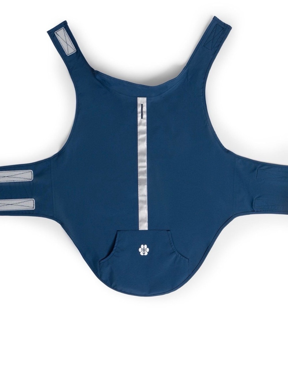 Free Country Navy Reflective Dog Harness Vest with Pocket